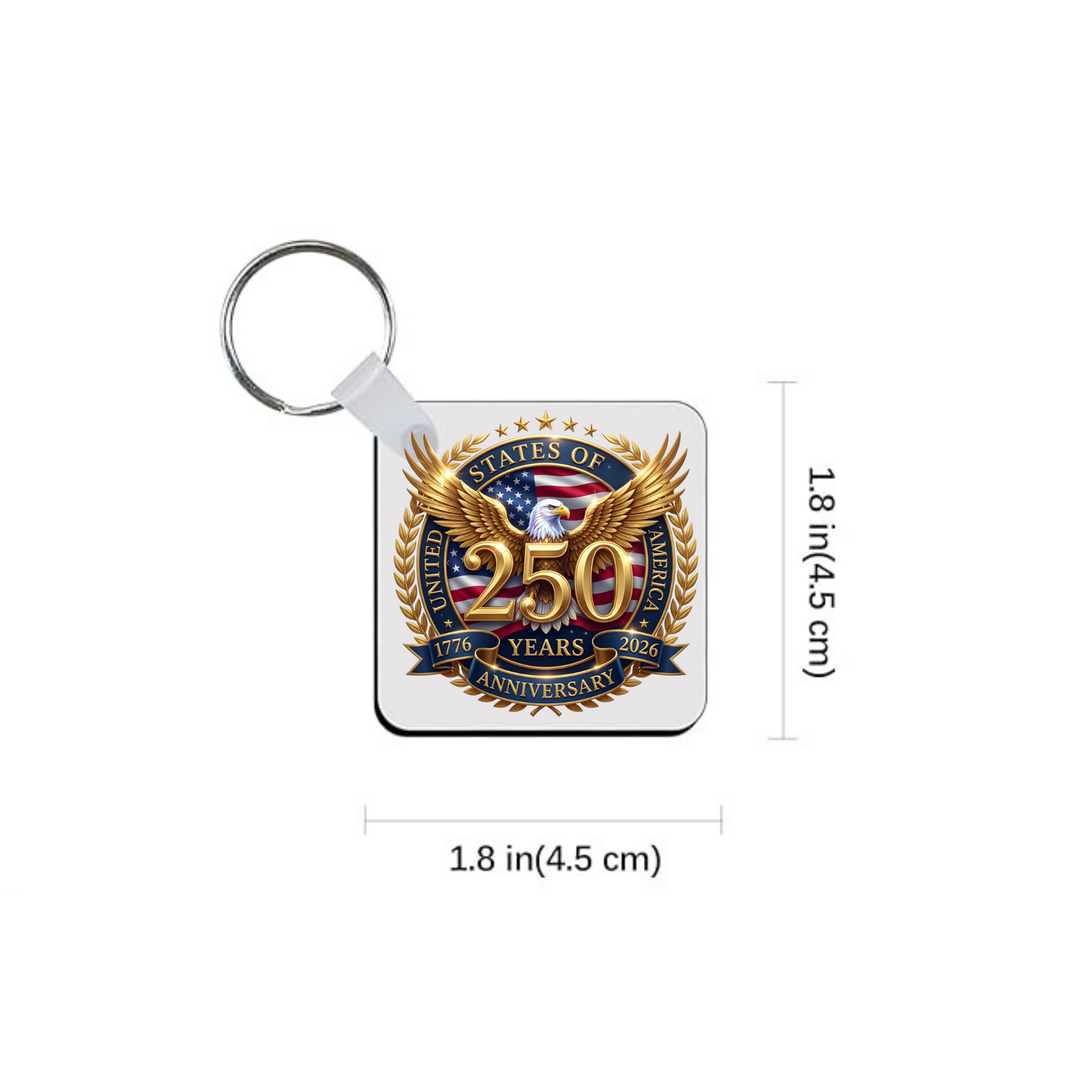 250 Years Key Chain