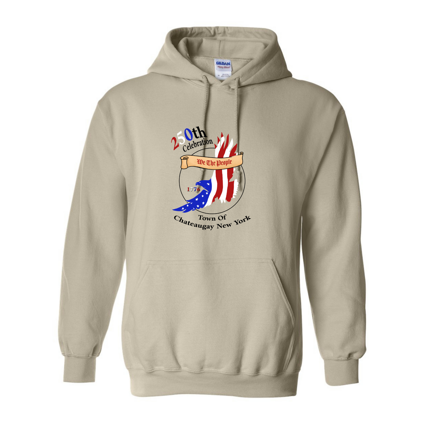 Town of Chateaugay 250th Celebration Gildan Unisex Heavy Blend™ Hooded Sweatshirt