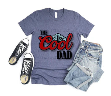 The Cool Dad Gildan Softstyle® T-Shirt Heather Navy