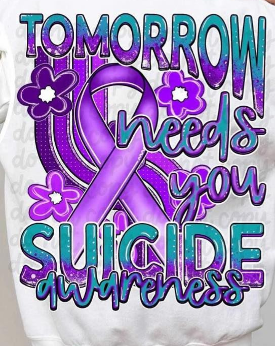 Tomorrow Needs You Gildan Heavy Blend™ 50/50 Fleece Crew White