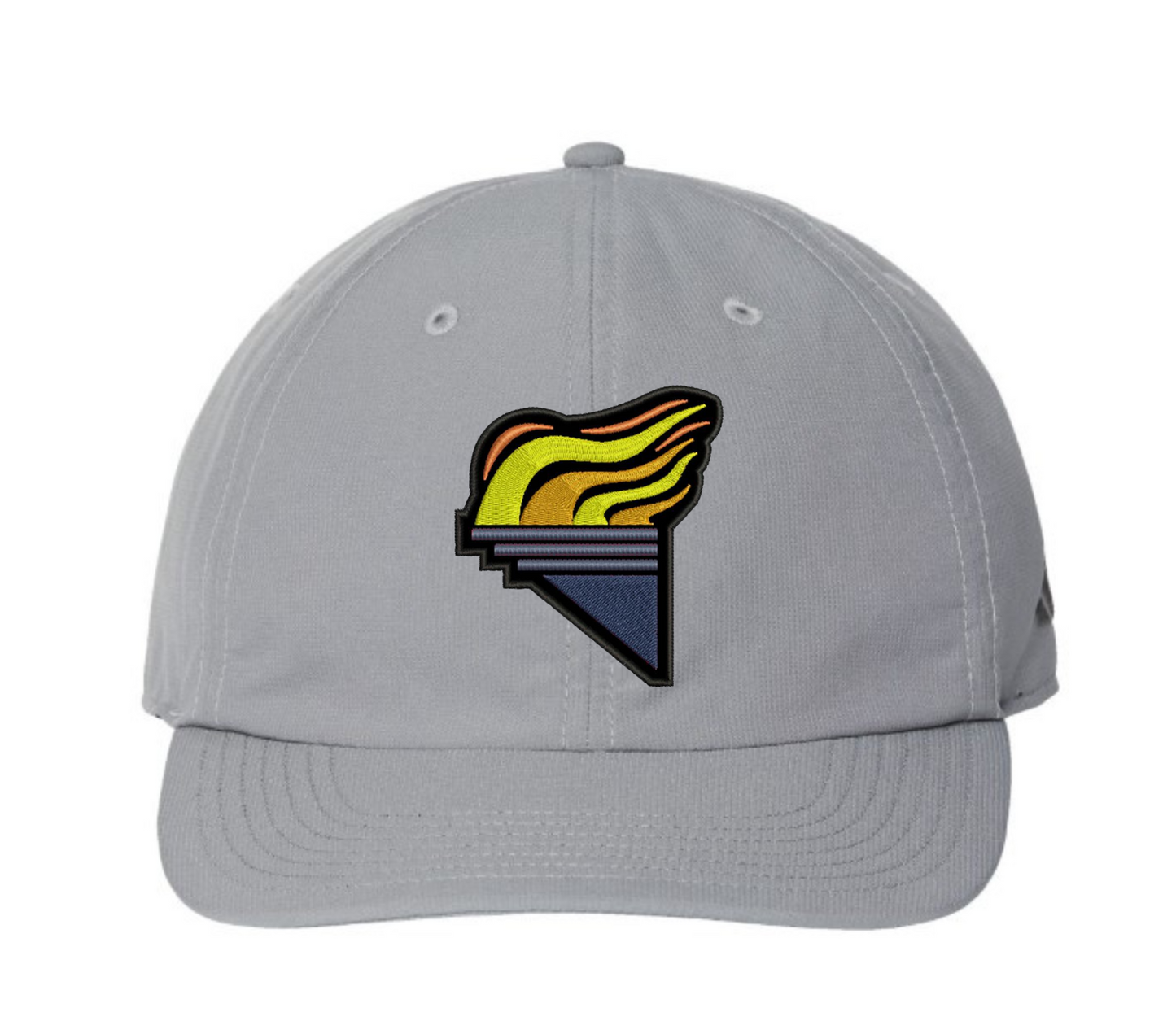 Adidas Sustainable Performance Cap Grey Center Embroidered Patch