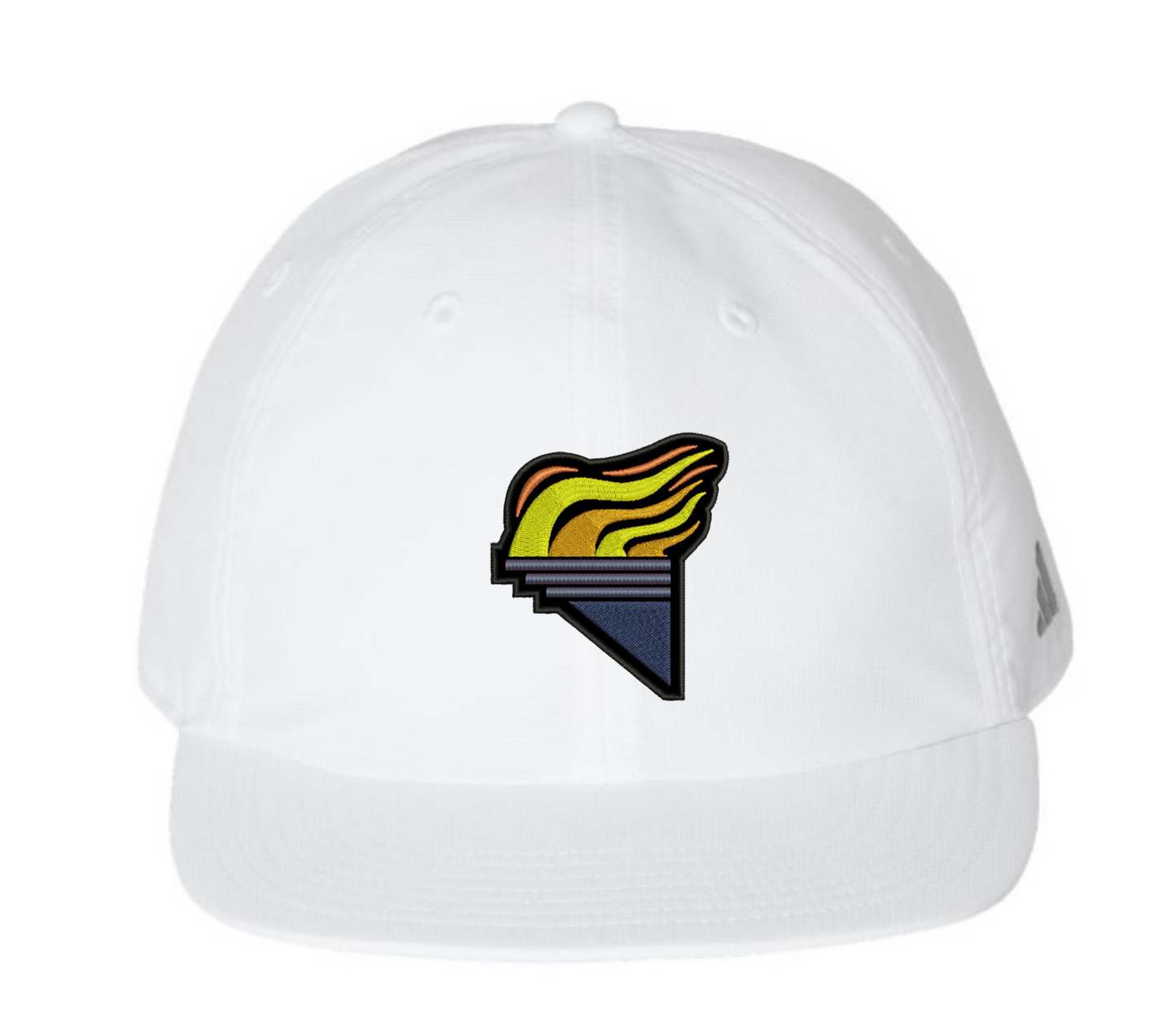 Adidas Sustainable Performance Cap White Center Embroidered Patch