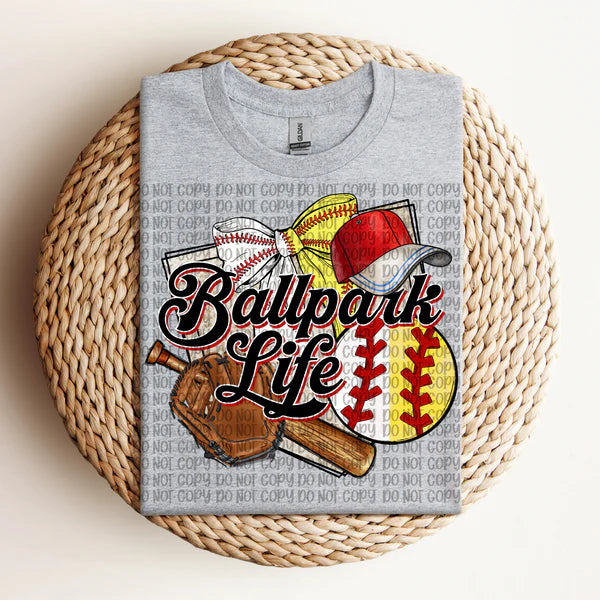 Ballpark Life Items Gildan Softstyle® T-Shirt Sport Grey