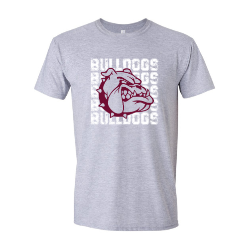 Bulldogs On Repeat Gildan Softstyle® T-Shirt