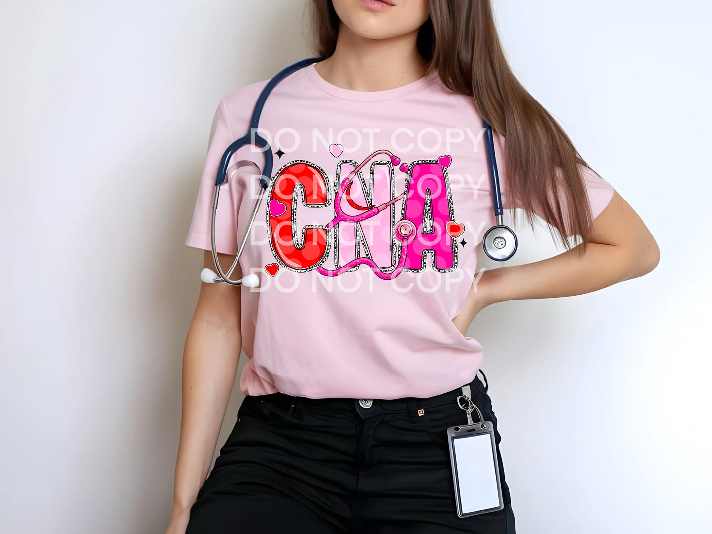 CNA Valentines Day Gildan Softstyle® T-Shirt Light Pink