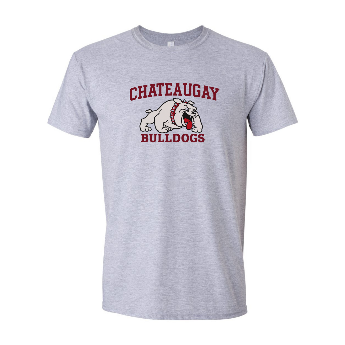 Chateaugay Bulldogs Large Logo Gildan Softstyle® T-Shirt