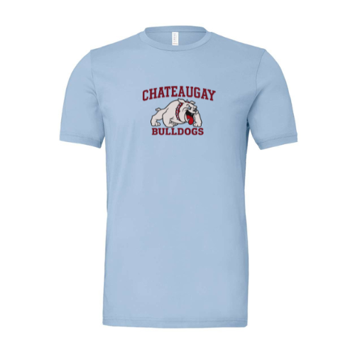 Chateaugay Bulldogs Large Logo Bella + Canvas Unisex Jersey