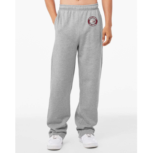 Chateaugay Bulldogs Round Logo Bella Canvas Unisex Sponge Fleece Straight Leg Sweatpants