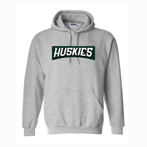 Huskies Word Logo Unisex Heavy Blend™ Hooded Sweatshirt Sport