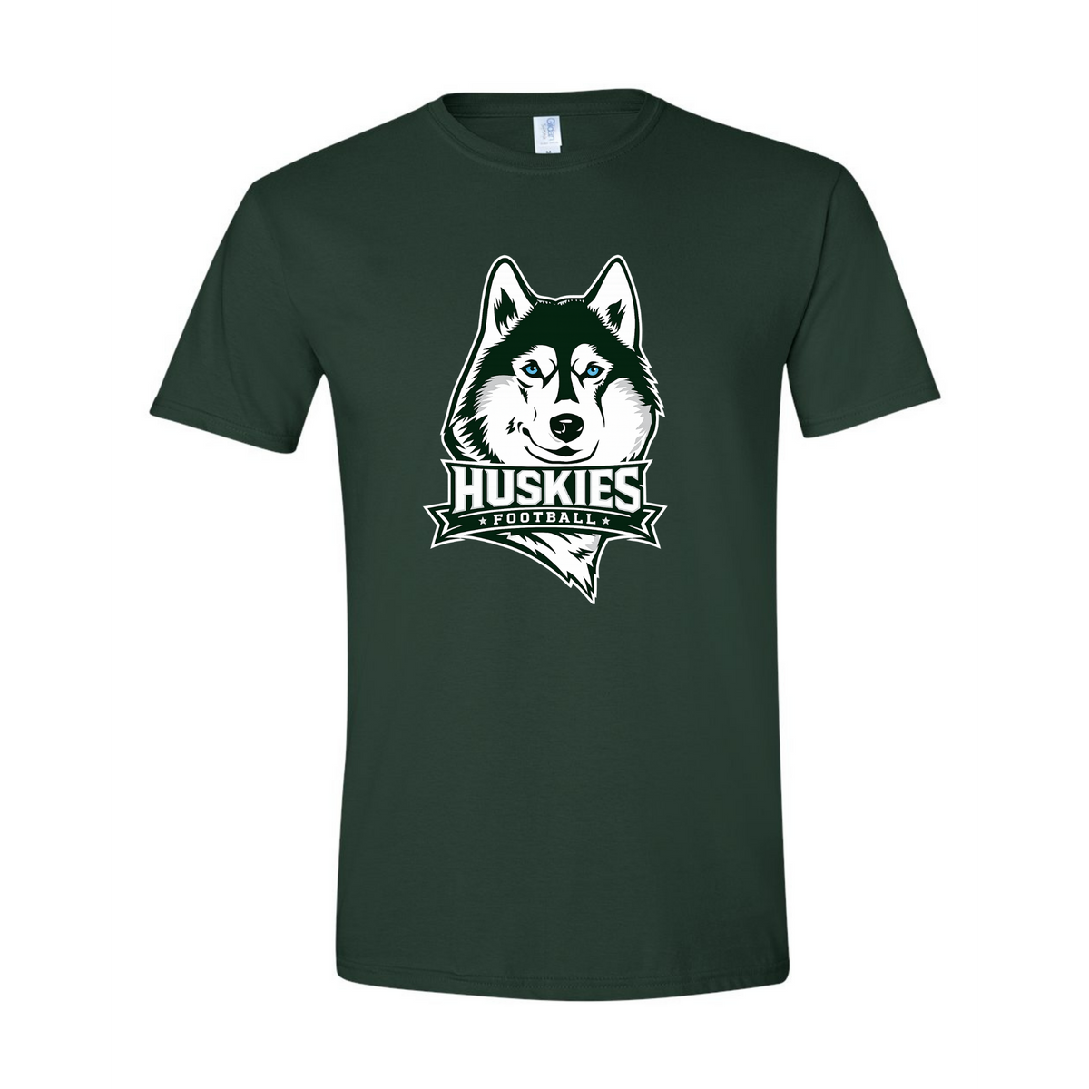 Huskies Football Gildan Softstyle® T-Shirt Forest