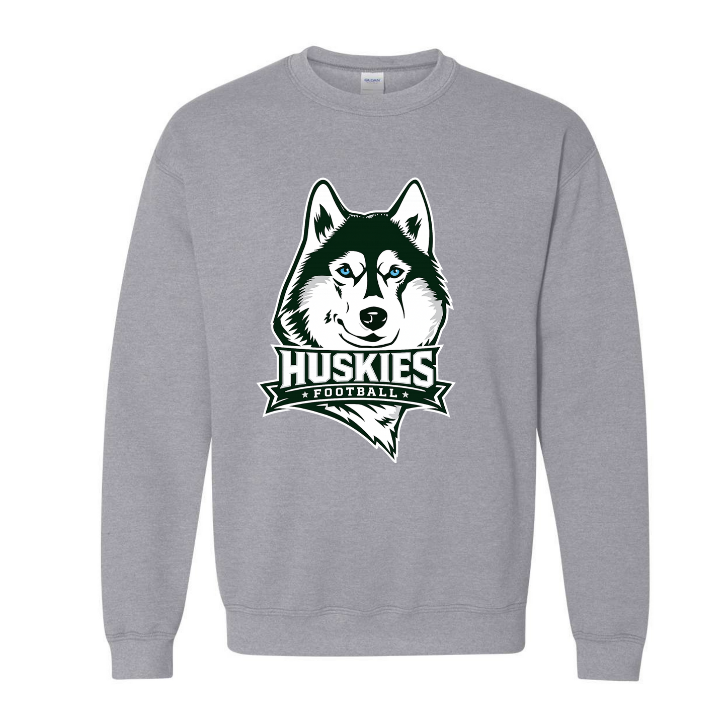 Huskies Football Gildan Heavy Blend™ 50/50 Fleece Crew Sport Crew