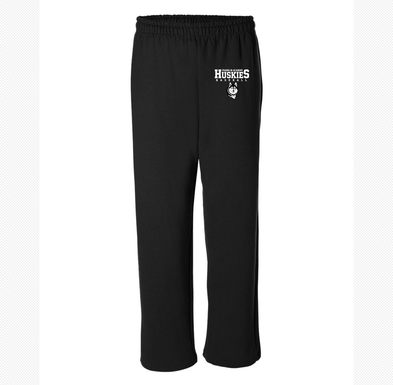 Franklin Academy Baseball & Arc Logo Heavy Blend™ Sweatpants Open Ankle