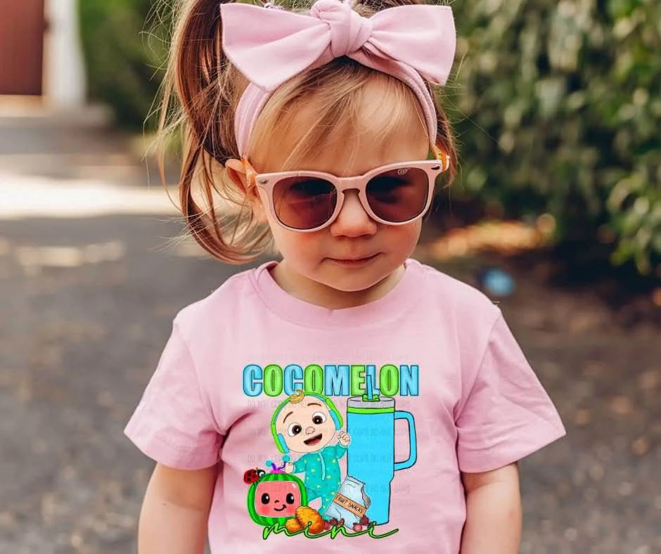 Mini Melon Gildan Softstyle® T-Shirt Pink