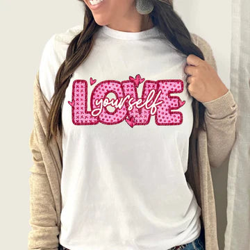 Love Yourself Gildan Softstyle® T-Shirt White