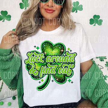 Luck Around and Find Out Gildan Softstyle® T-Shirt White