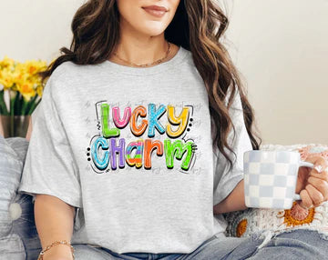 Lucky Charm Gildan Softstyle® T-Shirt Sport Grey