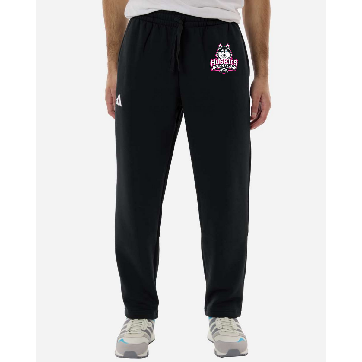 Malone Wrestling Pink Design Adidas Fleece Sweatpants