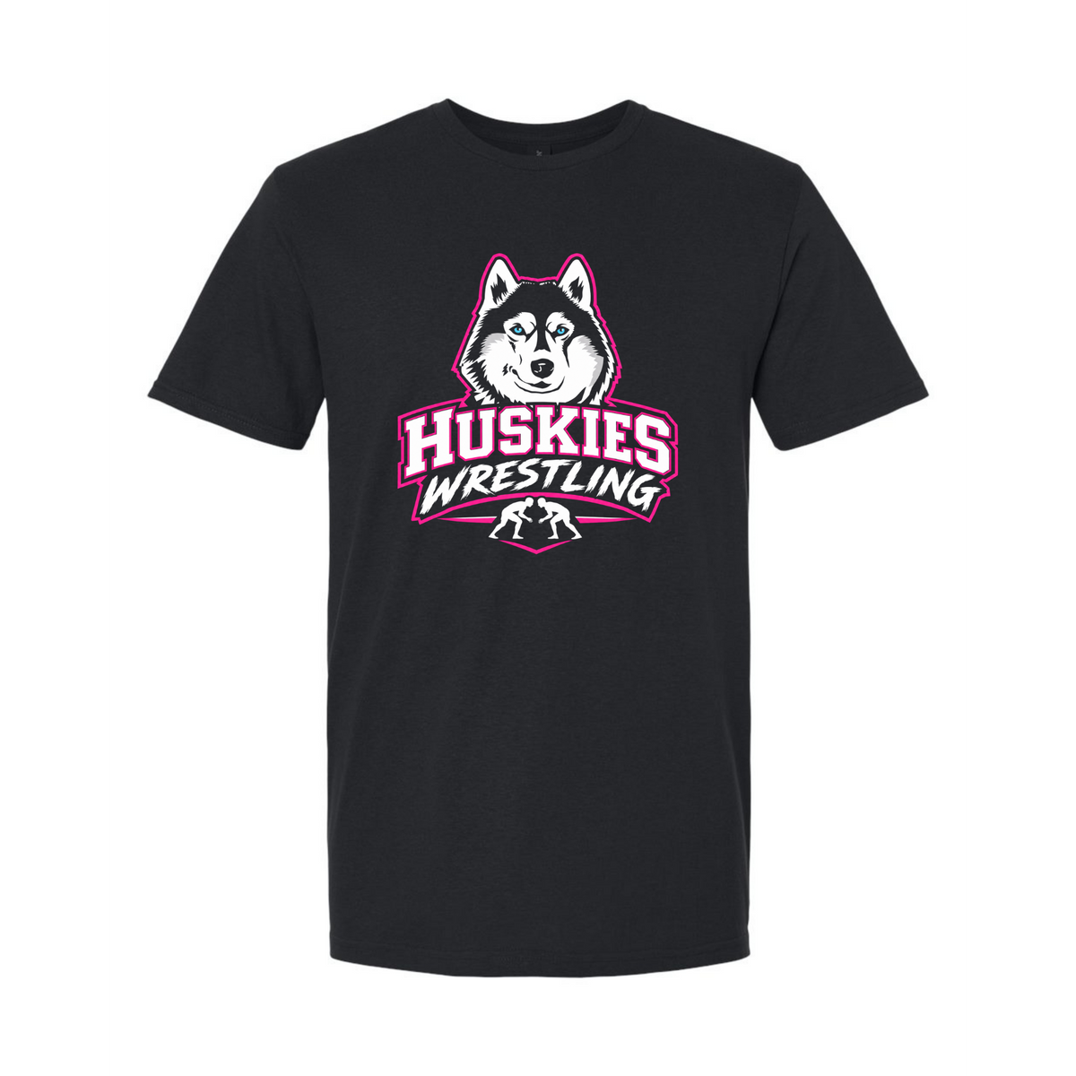 Malone Wrestling Pink Design Gildan Unisex Softstyle® T-Shirt