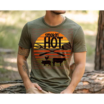 Smokin Hot Gildan Softstyle® T-Shirt Military