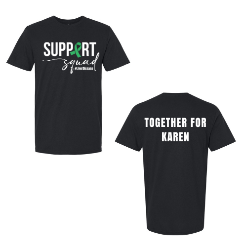 Support Squad White Text Double Print Gildan Softstyle® T-Shirt