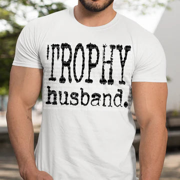 Trophy Husband Gildan Softstyle® T-Shirt White