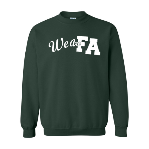 We Are FA ***FOR PURCHASE BY FA STAFF ONLY *** Gildan Heavy Blend™ 50/50 Fleece Crew Forest
