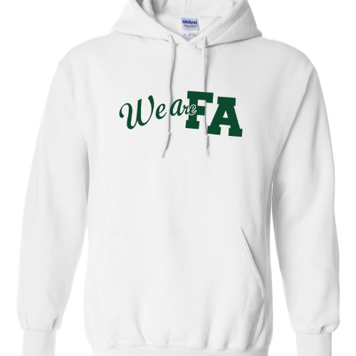 We Are FA ***FOR PURCHASE BY FA STAFF ONLY *** Unisex Heavy Blend™ Hooded Sweatshirt White