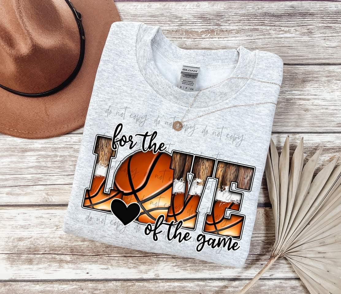 For The Love Of The Game Gildan Heavy Blend™ 50/50 Fleece Crew Ash