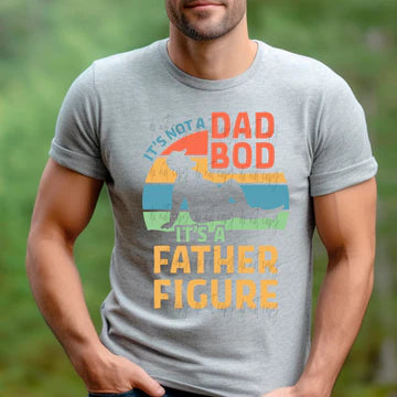 It's Not a Dad Bod, It's a Father Figure Gildan Softstyle® T-Shirt Sport Grey