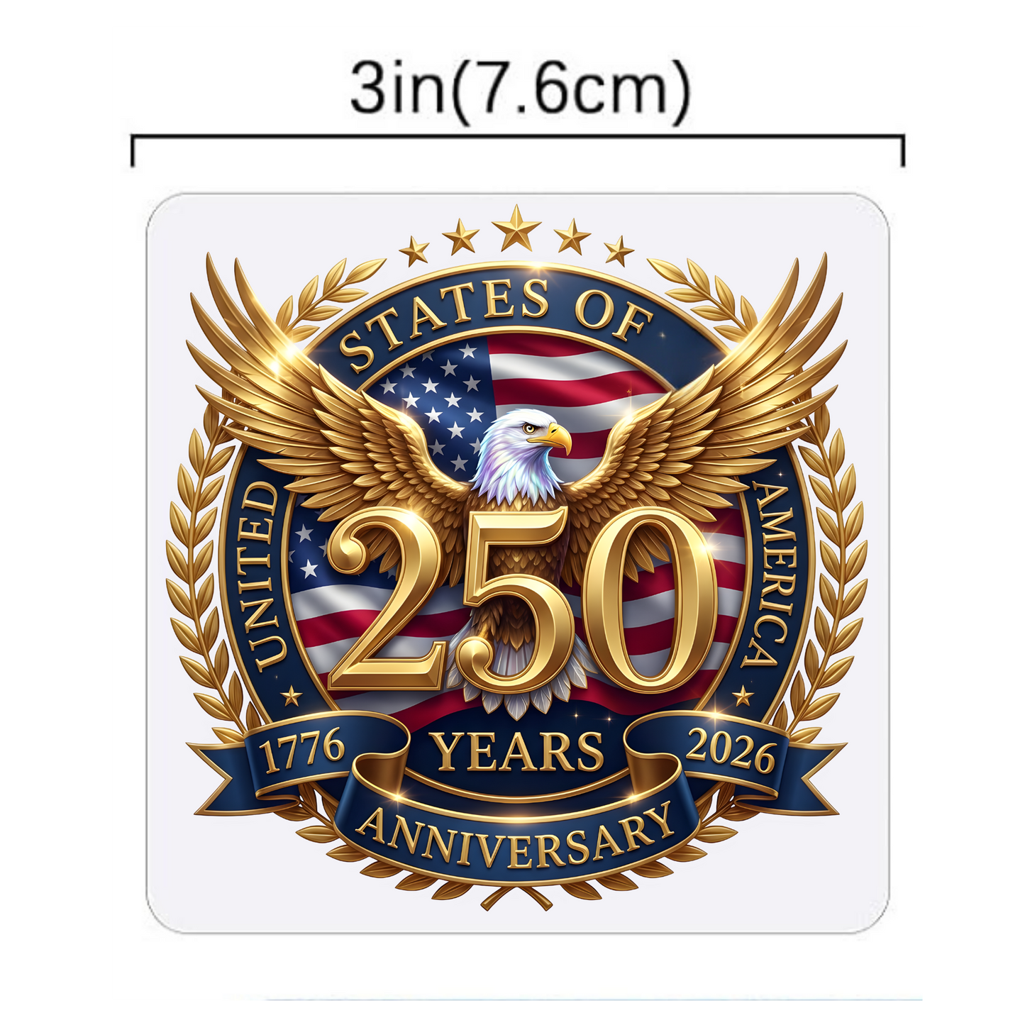 250 Years Magnet