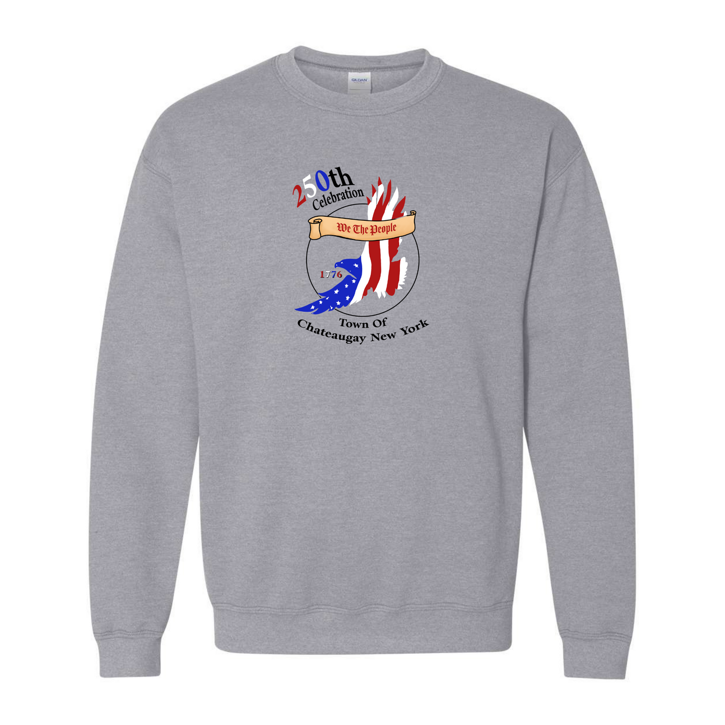 Town of Chateaugay 250th Celebration Gildan Unisex Heavy Blend™ Crewneck Sweatshirt