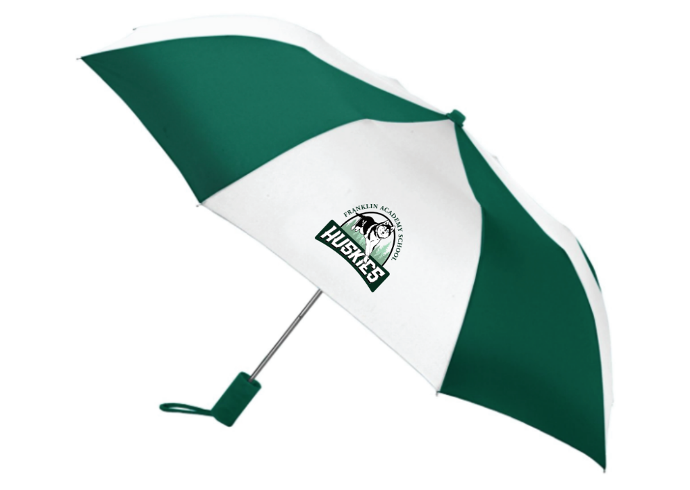 42" Folding Umbrella Franklin Academy Logo