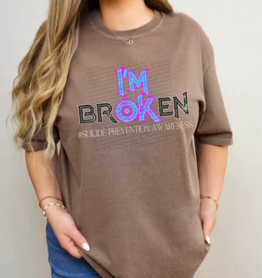 I'm Ok Comfort Colors Adult Heavyweight T-Shirt Expresso