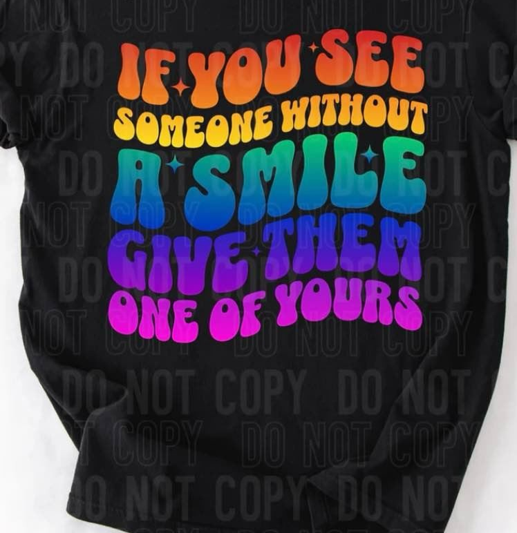 If You See Someone Gildan Softstyle® T-Shirt Black