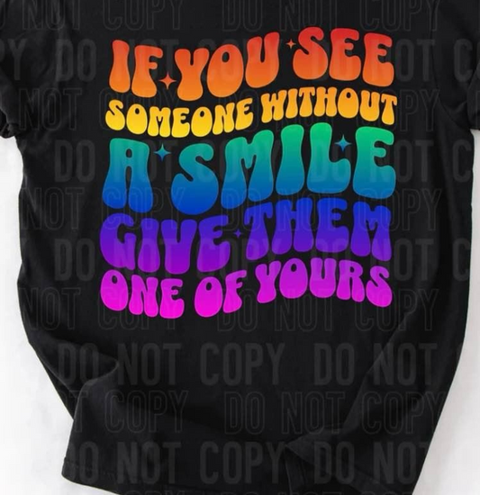 If You See Someone Gildan Softstyle® T-Shirt Black