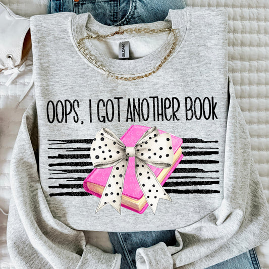 Oop's I Got Another Book Gildan Heavy Blend™ 50/50 Fleece Crew Sport Grey