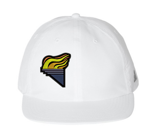 Adidas Sustainable Performance Cap White Off Center Embroidered Patch