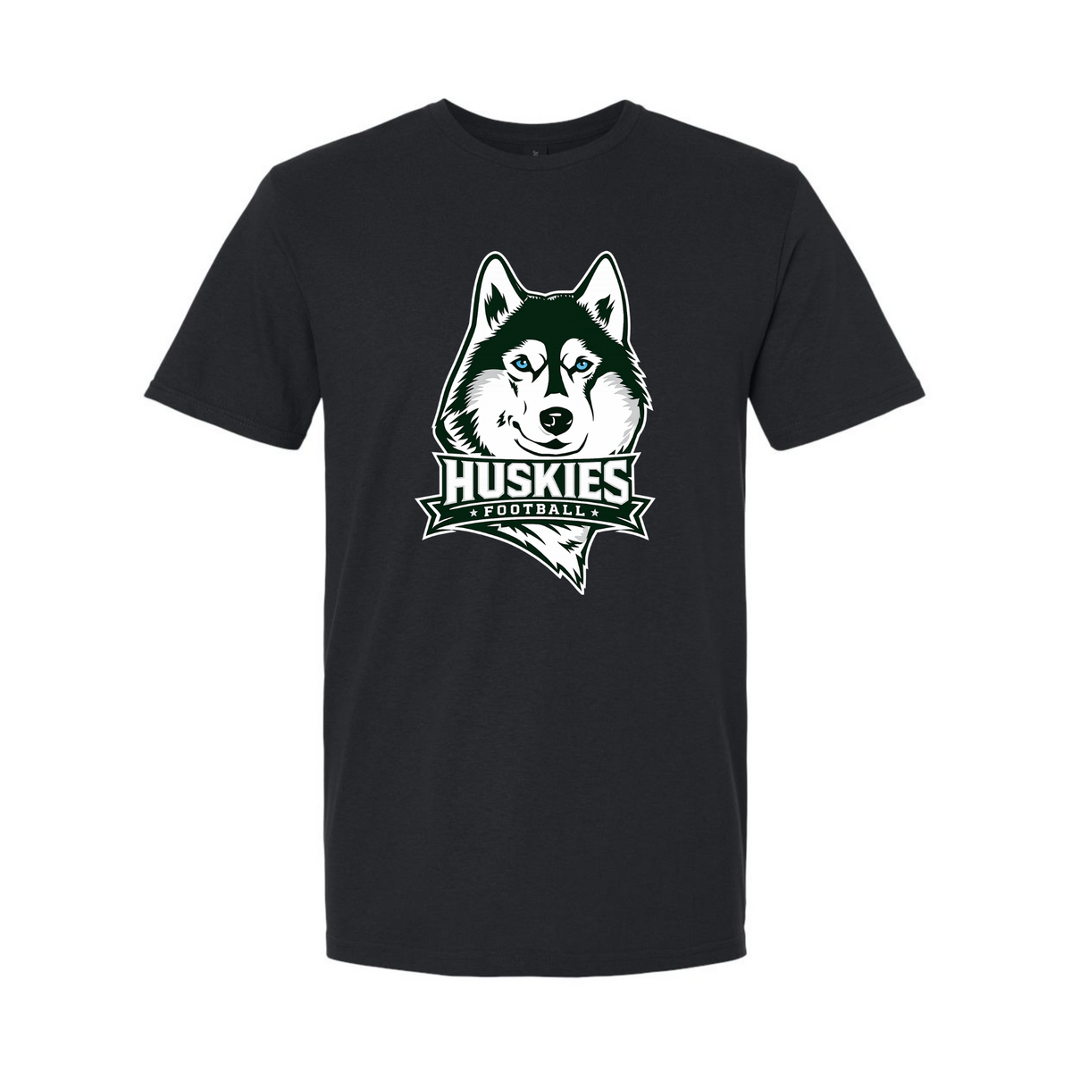 Huskies Football Gildan Softstyle® T-Shirt Black