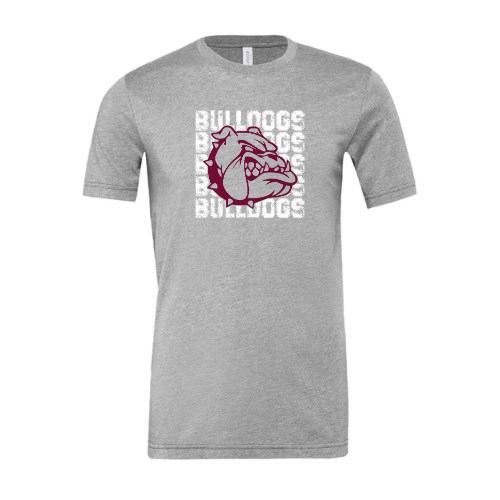 Bulldogs On Repeat Bella + Canvas Unisex Jersey