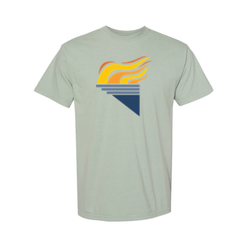 Large Torch Comfort Colors Unisex Garment-Dyed Heavyweight T-Shirt Bay