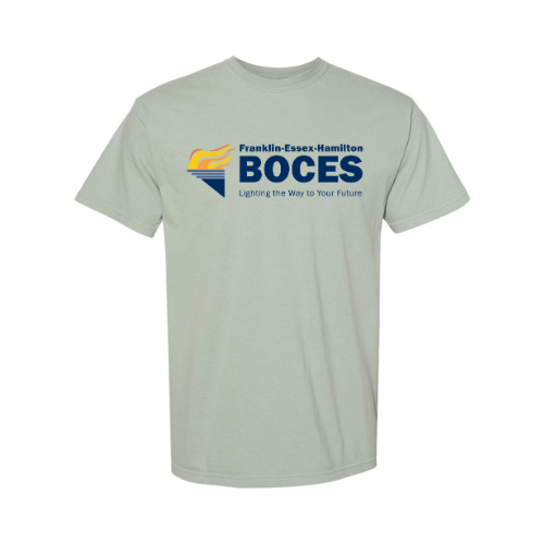 Torch and Tagline Comfort Colors Unisex Garment-Dyed Heavyweight T-Shirt Bay