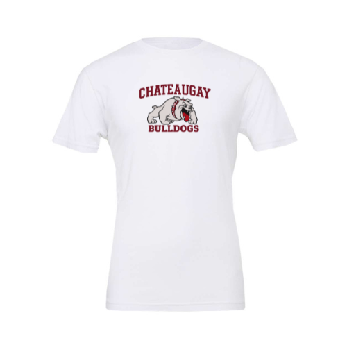 Chateaugay Bulldogs Large Logo Bella + Canvas Unisex Jersey
