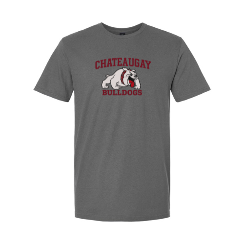 Chateaugay Bulldogs Large Logo Gildan Softstyle® T-Shirt