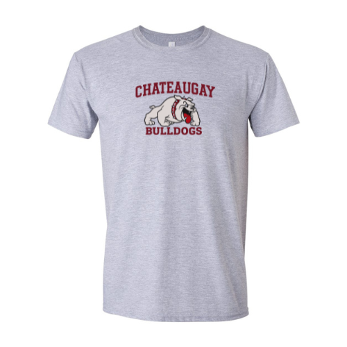 Chateaugay Bulldogs Large Logo Gildan Softstyle® T-Shirt