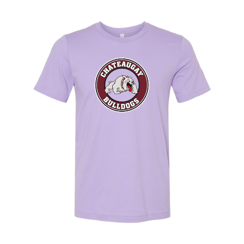 Chateaugay Bulldogs Round Large Logo Bella + Canvas Unisex Jersey