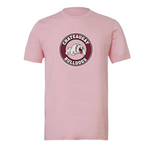 Chateaugay Bulldogs Round Large Logo Bella + Canvas Unisex Jersey