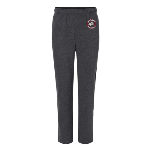 Chateaugay Bulldogs Round Logo Bella Canvas Unisex Sponge Fleece Straight Leg Sweatpants