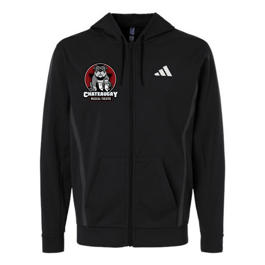 Chateaugay Musical Theatre Adidas Game & Go Fleece Full-Zip Hooded Sweatshirt