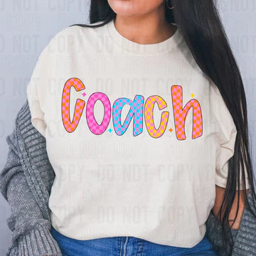 Coach Comfort Colors Adult Heavyweight T-Shirt Ivory