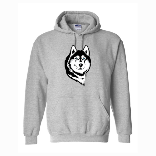 Husky Head Logo Unisex Heavy Blend™ Hooded Sweatshirt Sport